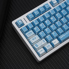  EVA 143 Keys PBT Keycaps Cherry Profile Dye-Sub MX Switches Mechanical picture