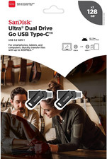 Sandisk Ultra Dual Drive Go USB Type-C 128GB, 2 Pack picture