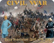 Civil War Art Battle At Antietam Sept 1862  Mouse Pad    7 3/4  x 9