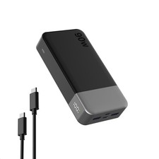 NOBIS Portable Charger 20000mAh, 90W Laptop Power Bank, 4-Port Black picture