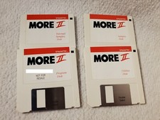 Vintage 1988 Symantec Apple Macintosh More II 3.5