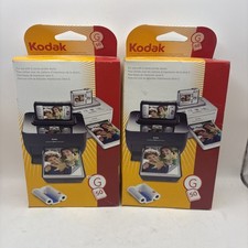 Lot Of 2 Kodak G Series Color Cartridge & 50 Photo Paper  Refill  Kit  G600/G610 picture