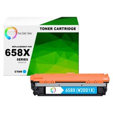 TCT Premium 658X W2001X Cyan HY for Compatible HP LaserJet M751s Toner Cartridge picture