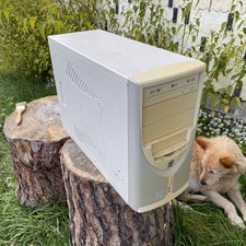 Vintage 1990s Desktop PC Tower Intel Celeron – Complete System As Is / For Parts picture