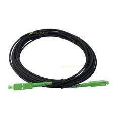 25m SC / APC Armored Flexible Fiber Patch Cord Cable Singlemode Simplex Jumper picture