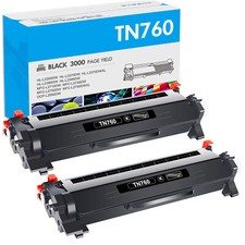 2x With Chip TN760 Toner Compatible With Brother TN-730 HL-L2730DW MFC-L2750DW picture