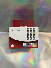 Pack Of 3 Canon Creative Park Premium CLI-226 Cyan Magenta Yellow Ink Cartridges picture