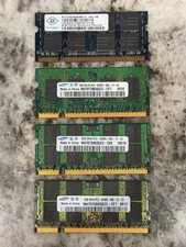 4 Sticks of Laptop Ram Memory (2x2GB) and (2x1GB) Total 6GB Memory picture