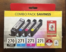 Canon Genuine PGI-270/CLI-271 4-Pack Ink Cartridges picture