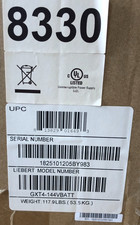 Liebert GXT4-144VBATT External Battery Cabinet 144V, 9Ah, GTX4 BRAND NEW SEALED picture