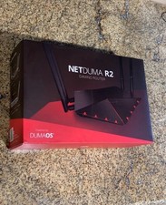 NETDUMA R2 Gaming Router DumaOS 3.0 Open Box Tested Only PS5 PC picture