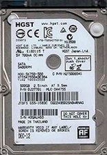 HGST 500GB 2.5