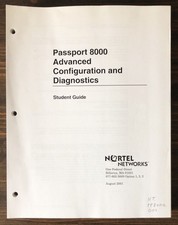Nortel Networks - Passport 8000 Configuration And Diagnostics Training Course picture