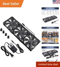 Versatile 3x120mm Cooling Fans with Variable Speed Control for DIY Projects picture