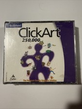 ClickArt 250,000 Premium Quality Graphics Broderbund CD-ROM Windows New & Sealed picture