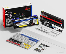 Gundam Edition Logitech G512 X 98 & PALMREST 98 Gaming Keyboard Special Package picture