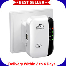 WiFi Extender Signal Booster Long Range Wireless Repeater Internet Amp 5000 Sq F picture