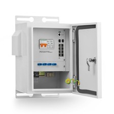 MokerLink Indoor/Outdoor Enclosure with Integrated 8 Port Gigabit PoE+ Manage... picture