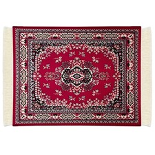 Persian Carpet Style Mouse Pad Oriental Vintage Bohemian Rug Desk Pad Miniatu... picture