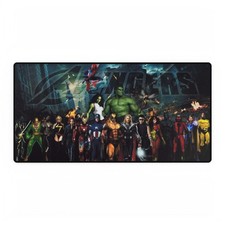 Avengers Assemble Epic City Battle Cinematic Universe Ensemble Mouse Pad DeskMat picture