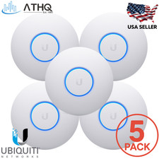 PACK OF 5 Ubiquiti UniFi nanoHD Dual-Band 4x4 MU-MIMO Wi-Fi 5 Access Point - NEW picture