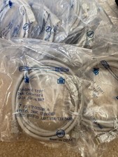 Lot (10) Gold Plating 50U” 7ft UTP Category 6 4 Pairs, 24AWG Stranded 568B picture