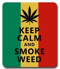 WEED CANNABIS Marijuana ~ Mouse Pad / PC Mousepad ~ Cool Gift ~ Mary Jane 420 picture