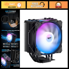 High-Performance 120mm CPU Cooler, 200W TDP, ARGB Fans, Intel & AMD Compatible picture