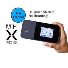 Inseego Mifi X Pro 5G WiFi Hotspot + Unlimited ATT 4G/5G Data Plan picture