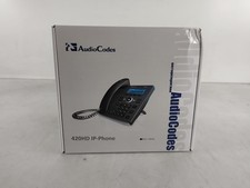 New AudioCodes 420HD Gigabit VoIP IP-Phone Business Telephone picture