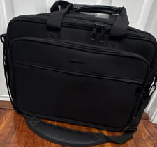 Kroser Black Solid Laptop Shoulder/Messenger Bag Padded w/ Partitions picture