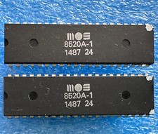 8520A-1 CSG/MOS ODD EVEN (x2) from an AMIGA 500 REV.3 # 14 87 picture