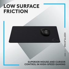 Logitech G440 Hard Gaming Mouse Pad Black Optimized for Gaming Sensors Non Slip picture