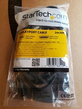Brand New StarTech.com USB-C to HDMI Adapter Cables,2M/6 Feet PT #: CDP2HDMM2MB picture