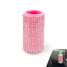 Bling Chapstick Holder for Car, Diamond Lip Balm Holder, Upright Auto Lipstic... picture