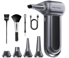 Soplador aire comprimido 150000RPM eléctrico inalámbrico 3 velocidades limpieza. picture