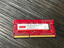 Innodisk 8GB (2x4GB) DDR3L 1600MHz PC3L-12800 SODIMM Laptop Memory 1.35V Tested picture