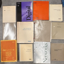 Lot of (13) DEC Manuals /  Assembly / LN03 / Decthreads / Vax Rerence / VT420 picture