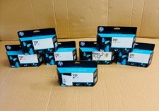 7 OEM HP 727 DJT920 Cyan,Mag,Yel & Gray Ink B3P19A,B3P20A,B3P21A,B3P24A 2019-20 picture