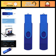 32GB USB Flash Drive 2-Pack, High-Speed Metal Swivel Thumb Drives, Portable Data picture