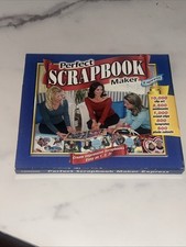 Cosmi Perfect Scrapbook Maker Express PC 2004 Brand New picture