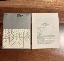 Microsoft XENIX Operating System Silver Book Memory Management UNIX Docs picture