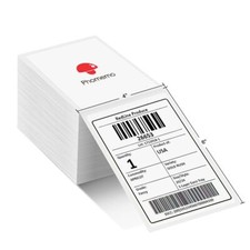 500/1000X 4 x 6 Phomemo Label Thermal Shipping Labels for Zebra & Rollo Printers picture