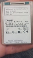 Toshiba MK8025GAL 80GB 1.8in HDD1808 Internal Laptop Hard Drive Silver picture