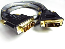 KnuKonceptz Silver Plated Copper Monster DVI-D Dual Link 24 + 1 5M 16 Foot Cable picture