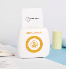 Luck Jingle Pocket Mini Printer BT Wireless Thermal Printer Android IOS WHITE picture
