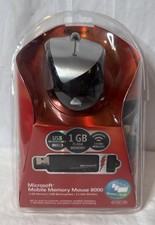 Microsoft Mobile Memory Mouse 8000 NEW IN PACKAGE vintage 2007 picture