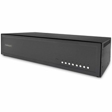 StarTech CK4P208C 8-Port Dual-Monitor KVM Switch 4K 30Hz DisplayPort picture