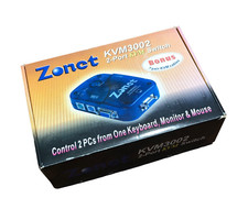 Zonet KVM3002 2-Port KVM Switch new in box picture