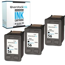 3PK Compatible OSI HP 56 Printer Ink for HP OfficeJet 4110 4215 4219 4255 5505 picture